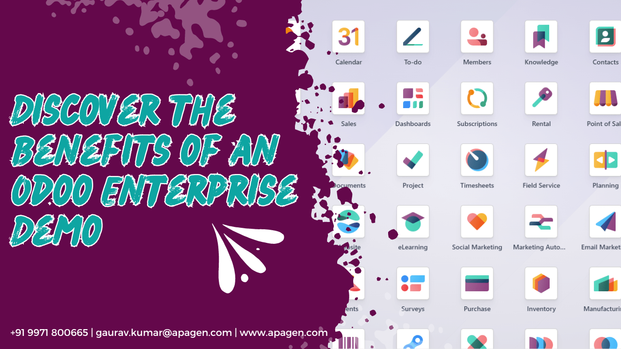 odoo enterprise demo by Apagen